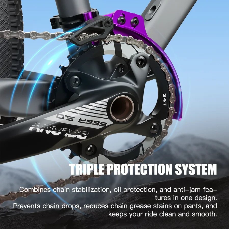 Chain Guide Iscg - 볼라니 자전거 체인 스태빌라이저 34.9mm 31.8mm