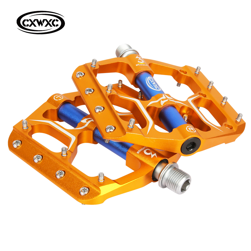 Pedal Platform Flat - CXWXC 자전거 MTB 페달, 무광 질감,