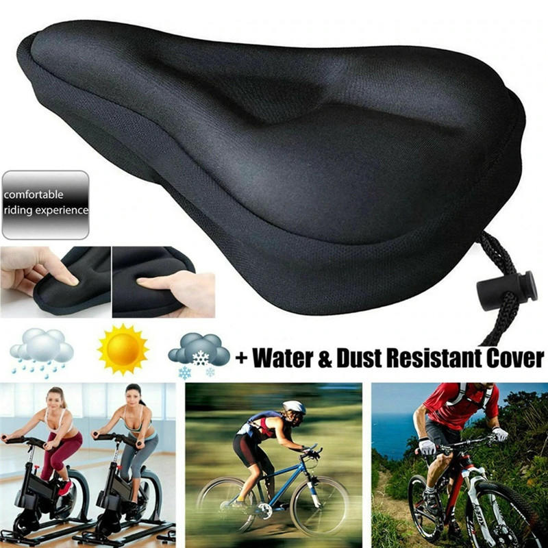 Mountain Biking Accessories - 자전거 안장 커버 패드 부드러운 두꺼운