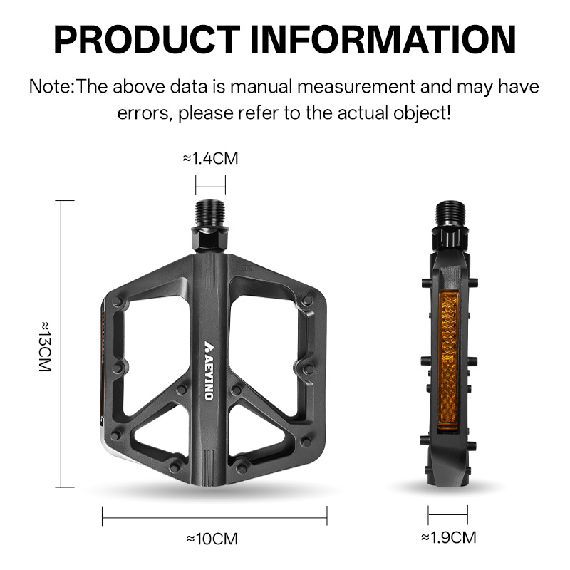 자전거 플랫 페달 초경량 MTB 로드 바이크 플랫 페달 - Pedal Platform Flat 리뷰 및 가격
