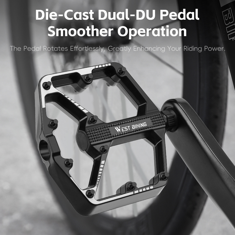 웨스트 바이킹 다이캐스트 듀얼-DU 자전거 페달 알루미 - Pedal Platform Flat 리뷰 및 가격