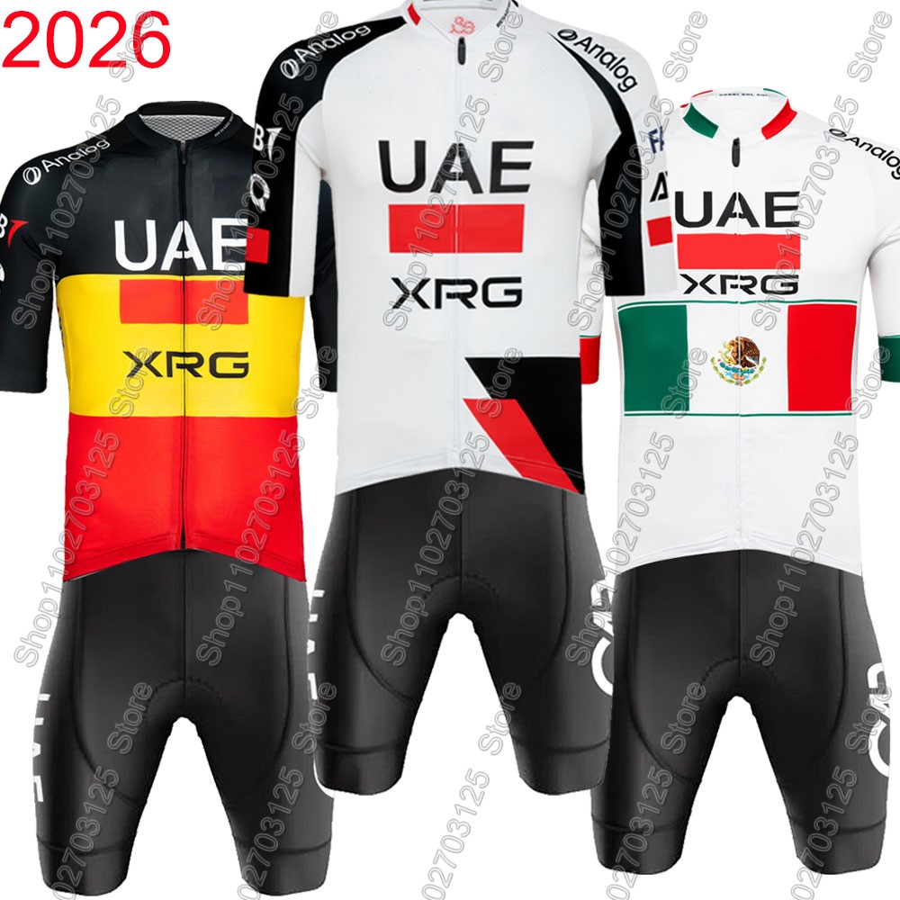UAE 팀 2026 사이클링 저지 세트 여름 남성용 자 - Mountain Biking New Mexico 리뷰 및 가격