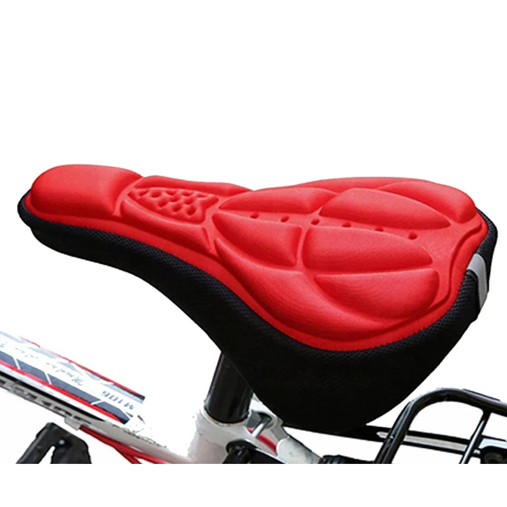 3D 두꺼운 자전거 시트 커버 부드러운 실리콘 스폰지  - Mountain Biking Accessories 리뷰 및 가격