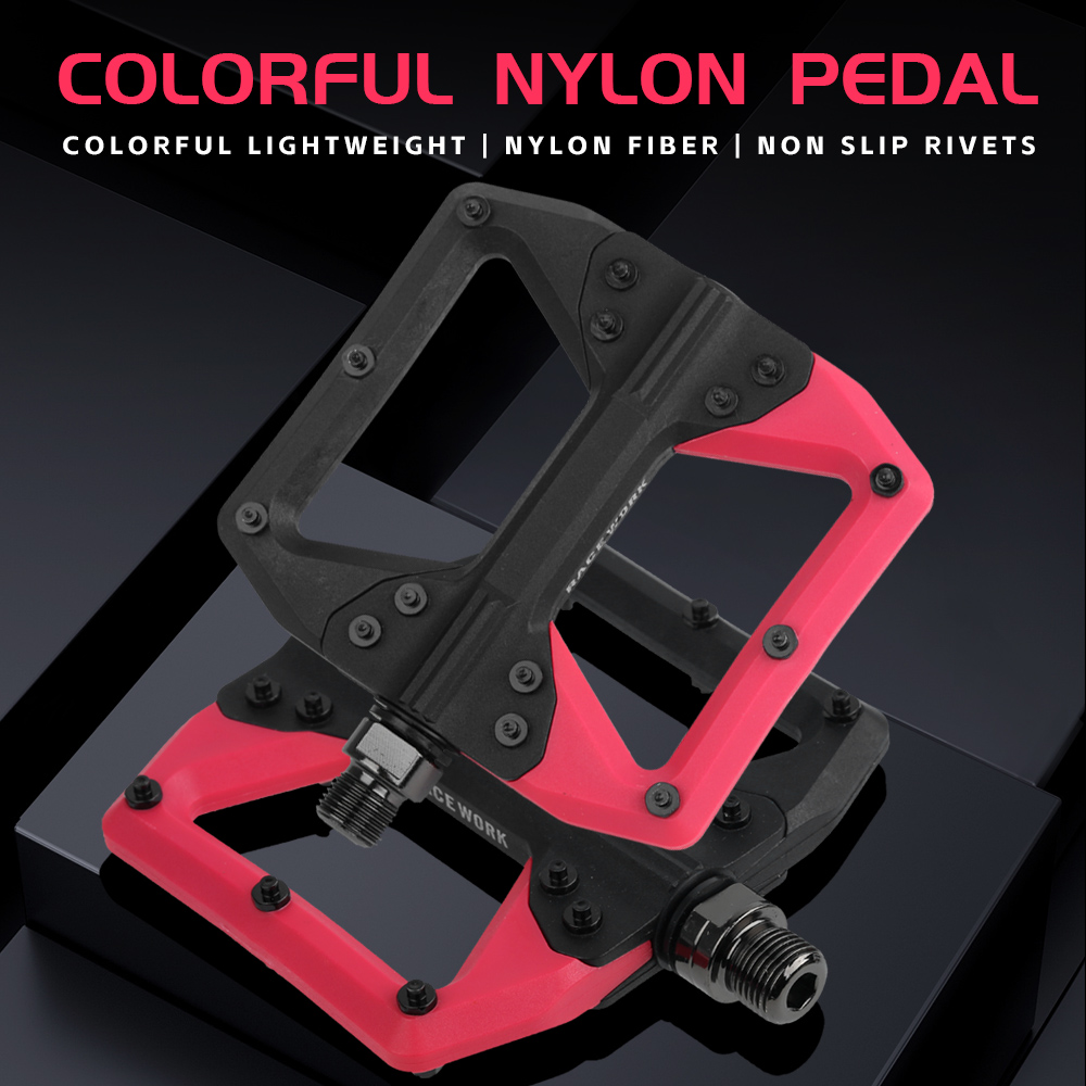 RACEOWKR 자전거 페달 MTB 나일론 플랫폼 발판 - Pedal Platform Flat 리뷰 및 가격