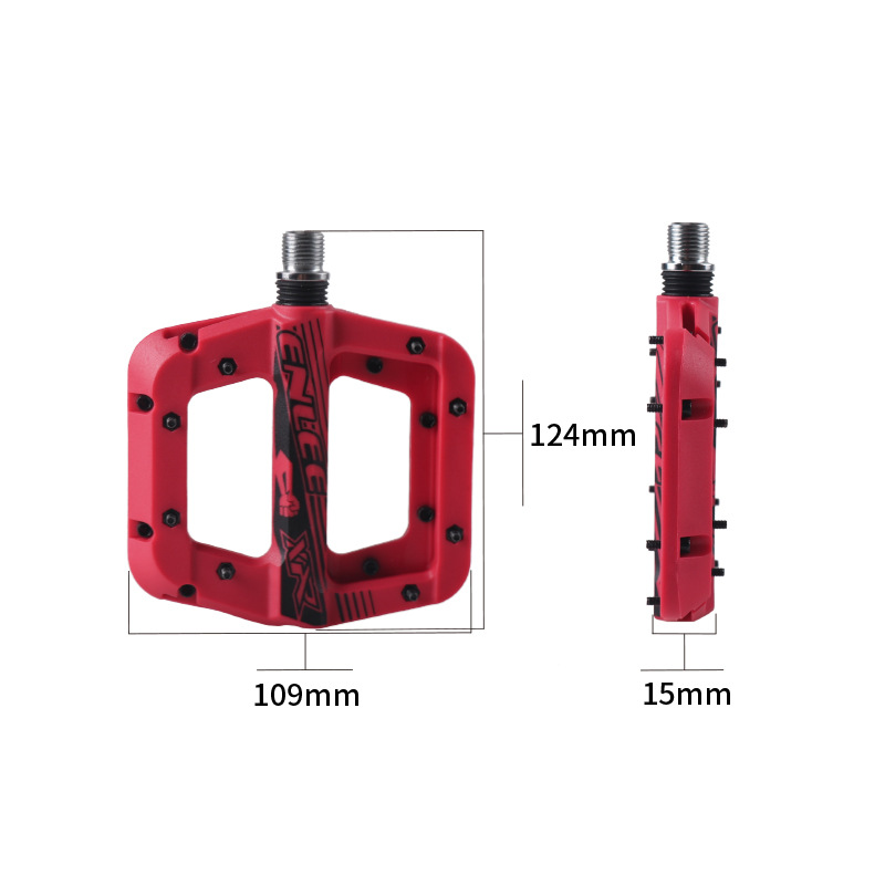 산악 자전거용 초경량 나일론 플랫폼 페달, 발받침 클립 - Pedal Platform Flat 리뷰 및 가격