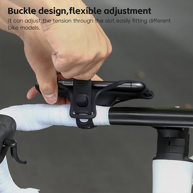 웨스트 바이킹 범용 실리콘 자전거 폰 홀더, 4-6.7 - Mountain Biking Accessories 리뷰 및 가격