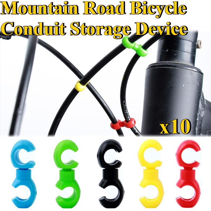 10 개/대 플라스틱 자전거 크로스 라인 클립 S 스타 - Mountain Biking Gear 리뷰 및 가격