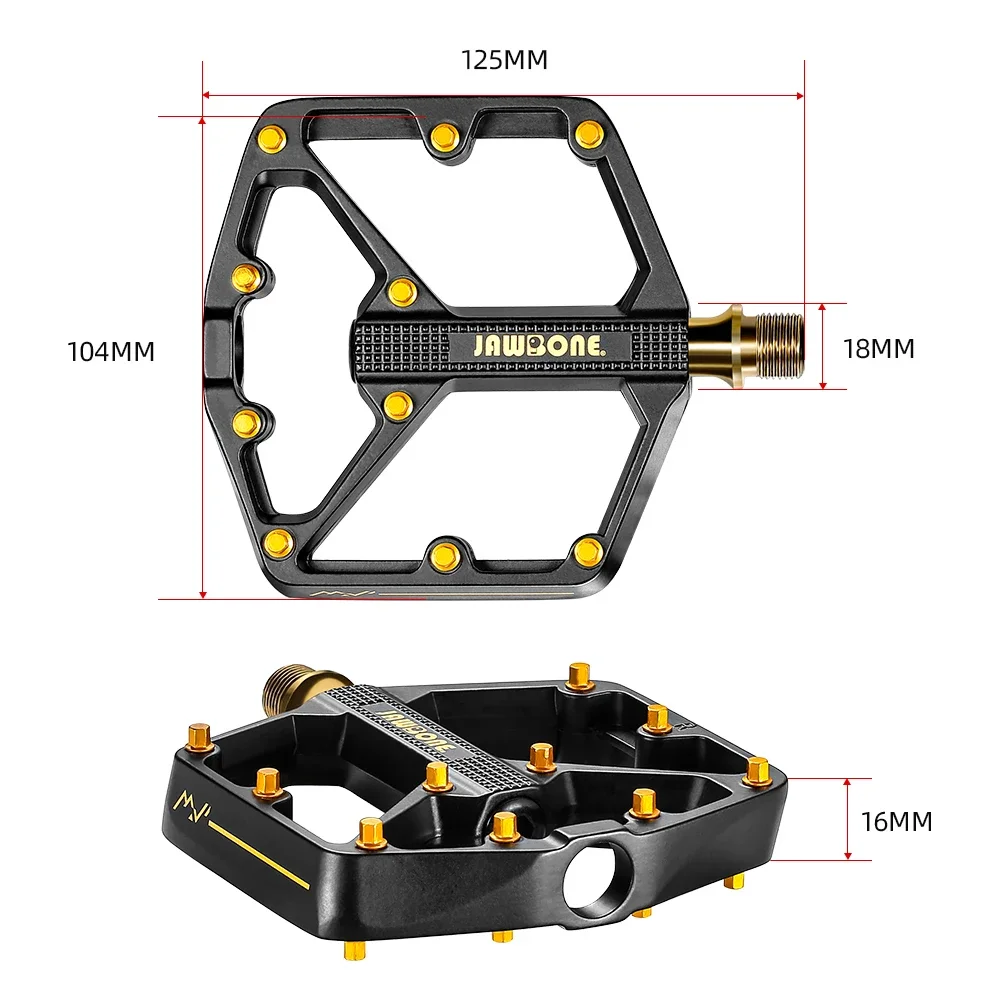 Jawbone MTB 자전거 플랫 페달 초경량 CNC  - Pedal Platform Flat 리뷰 및 가격